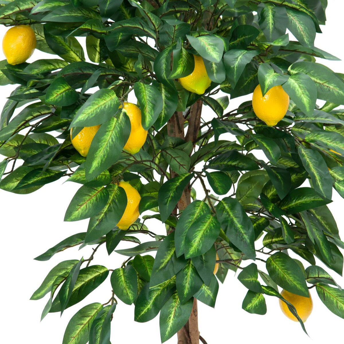 Künstlicher Zitronenbaum in Premium-Qualität, 180 cm – mit detailgetreuen Früchten und Blättern