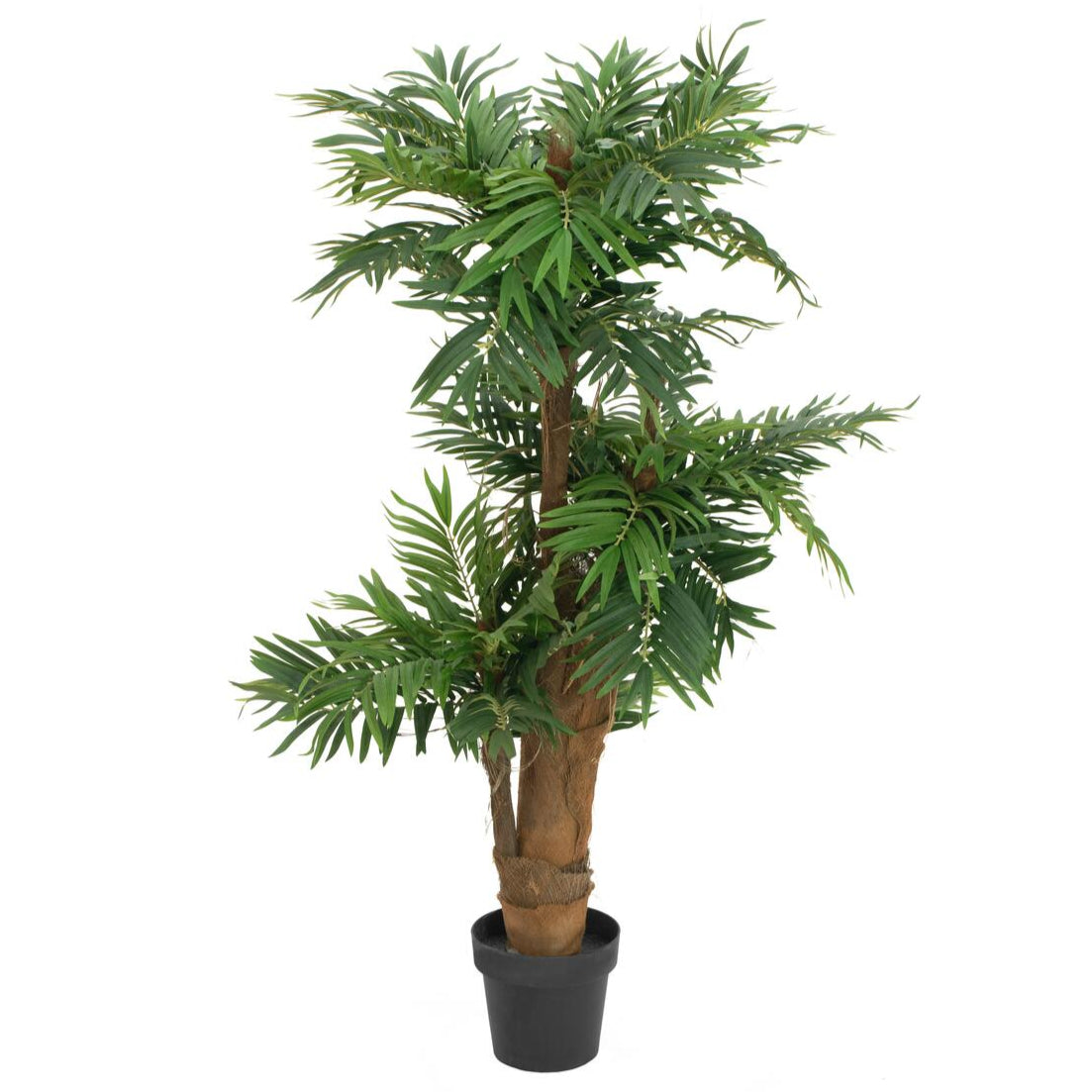 Dekorative Areca-Palme aus Kunststoff – 140 cm hoch, perfekt für Wohnzimmer & Büro