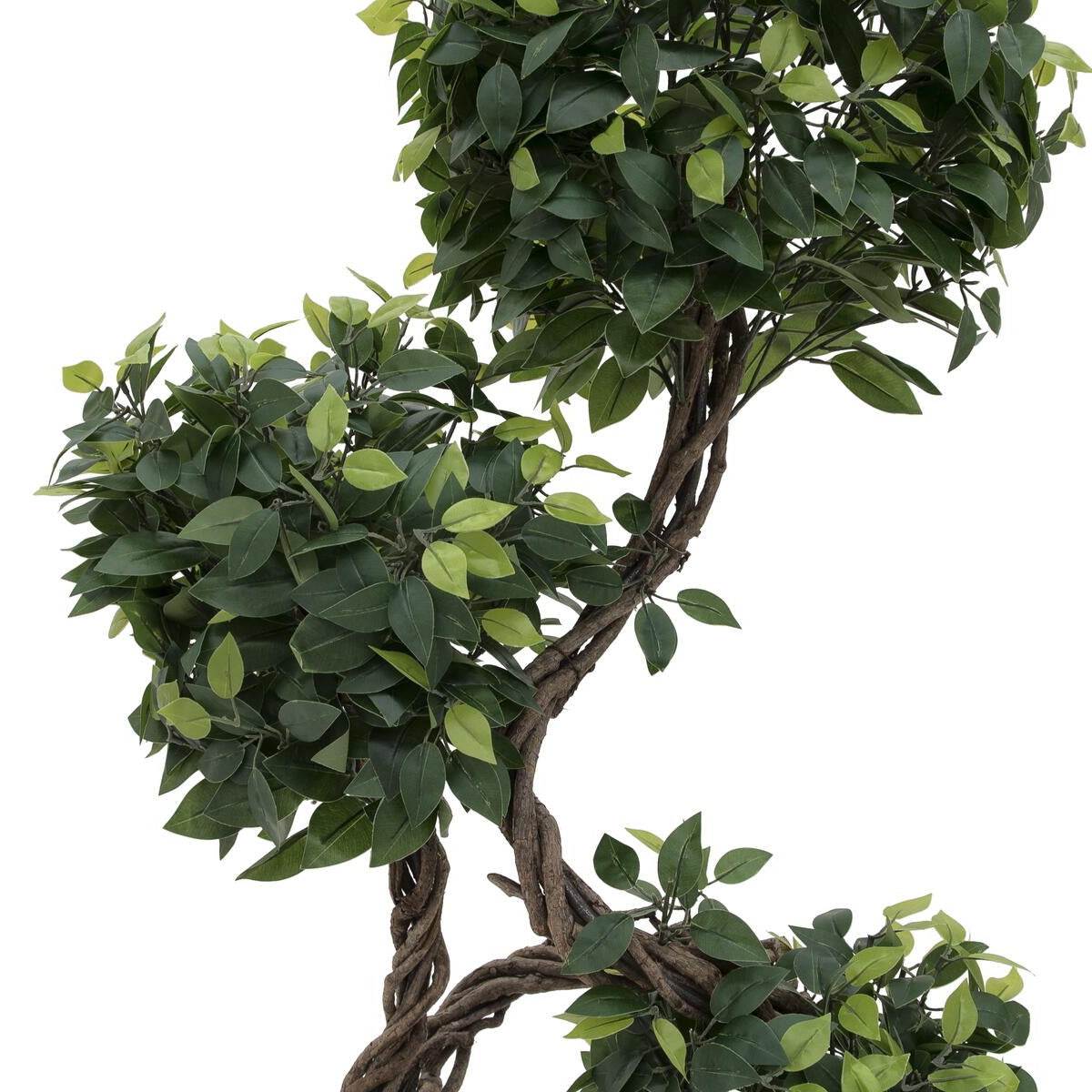Hochwertiger Kunst-Ficus mit fein gearbeiteten Blaettern – 160 cm fuer dauerhaft gruene Dekoration