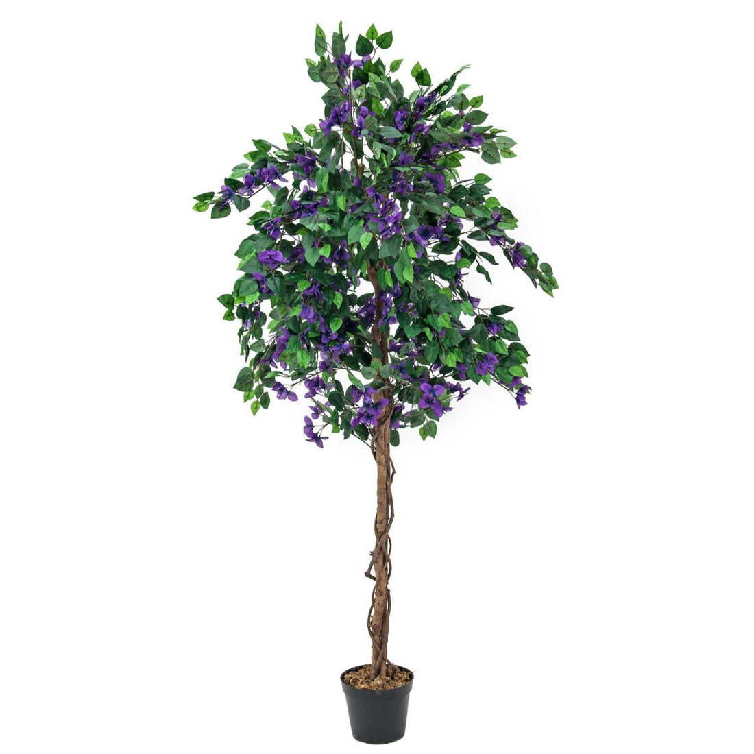 Lavendelbaum künstlich 180 cm hoch, detailreich mit violetten Blüten – perfekt für mediterranes Ambiente