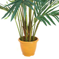 Kuenstliche Palme 240 cm im Stil der Kanarischen Dattelpalme – wetterfeste und hochwertige Deko fuer Innenbereiche
