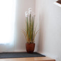 107 cm hohe Kunstpflanze in Pusteblumenform – dekorativ fuer Wohnzimmer, Flur oder Schlafzimmer