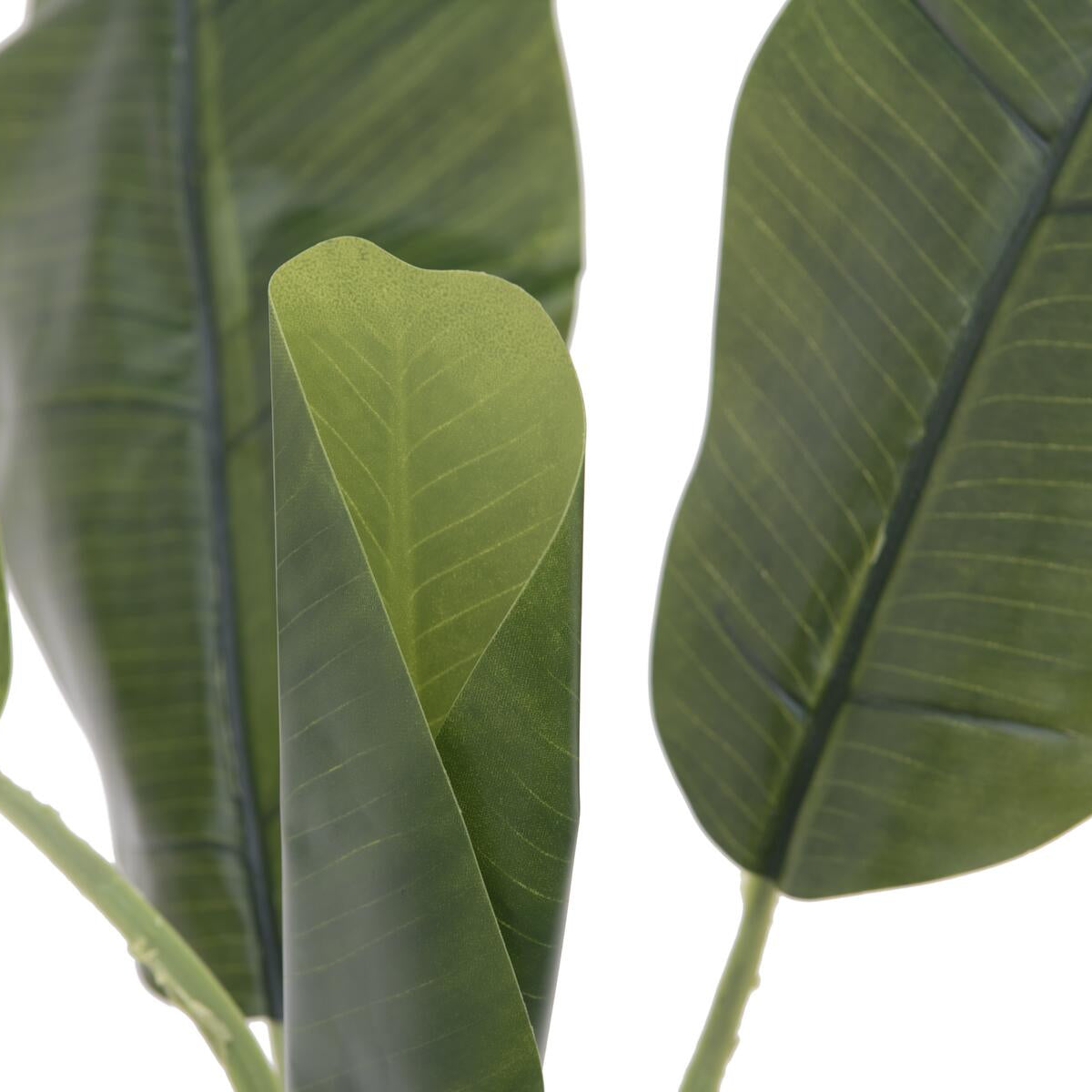 100 cm grosser Bananenbaum kuenstlich mit realistischer Blattstruktur – pflegefrei und dekorativ