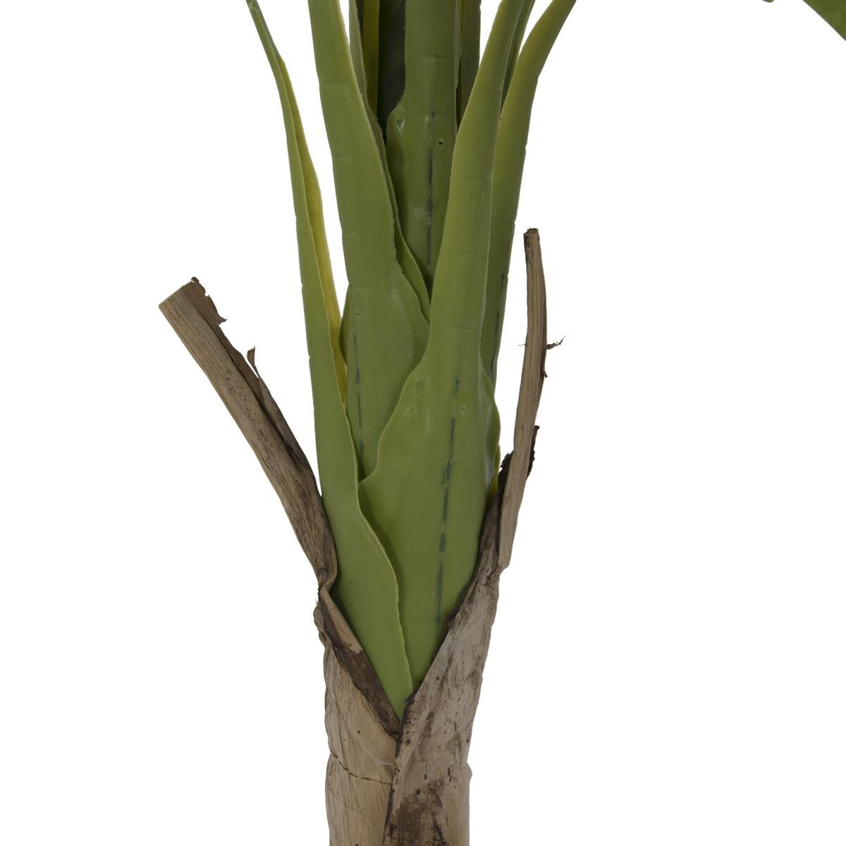 145 cm hoher Kunst-Bananenbaum mit lebendigem Gruen – ideale Dekoration fuer moderne Wohnkonzepte