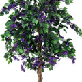 180 cm grosser Lavendelbaum als Kunstpflanze mit realistischer Optik – ideal fuer Innenbereiche