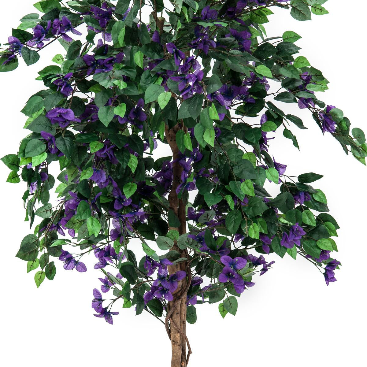 180 cm grosser Lavendelbaum als Kunstpflanze mit realistischer Optik – ideal fuer Innenbereiche