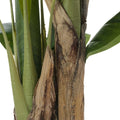 Bananenbaum kuenstlich mit breiten Blaettern und natuerlicher Struktur – 120 cm fuer Wohnzimmer oder Balkon