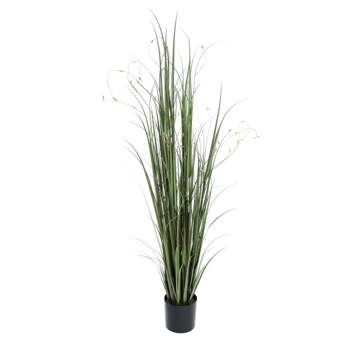 Kunstpflanze Weidenzweiggras 183 cm – Gesamtansicht im Wohnzimmer, hochwertig, pflegeleicht