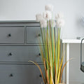Kuenstliche Pusteblume mit grosszuegigem Samenkoepfchen – 107 cm hoch, modern und elegant