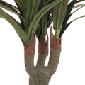 Detailaufnahme des Stamms der Dracaena 120 cm mit realistischer Struktur.