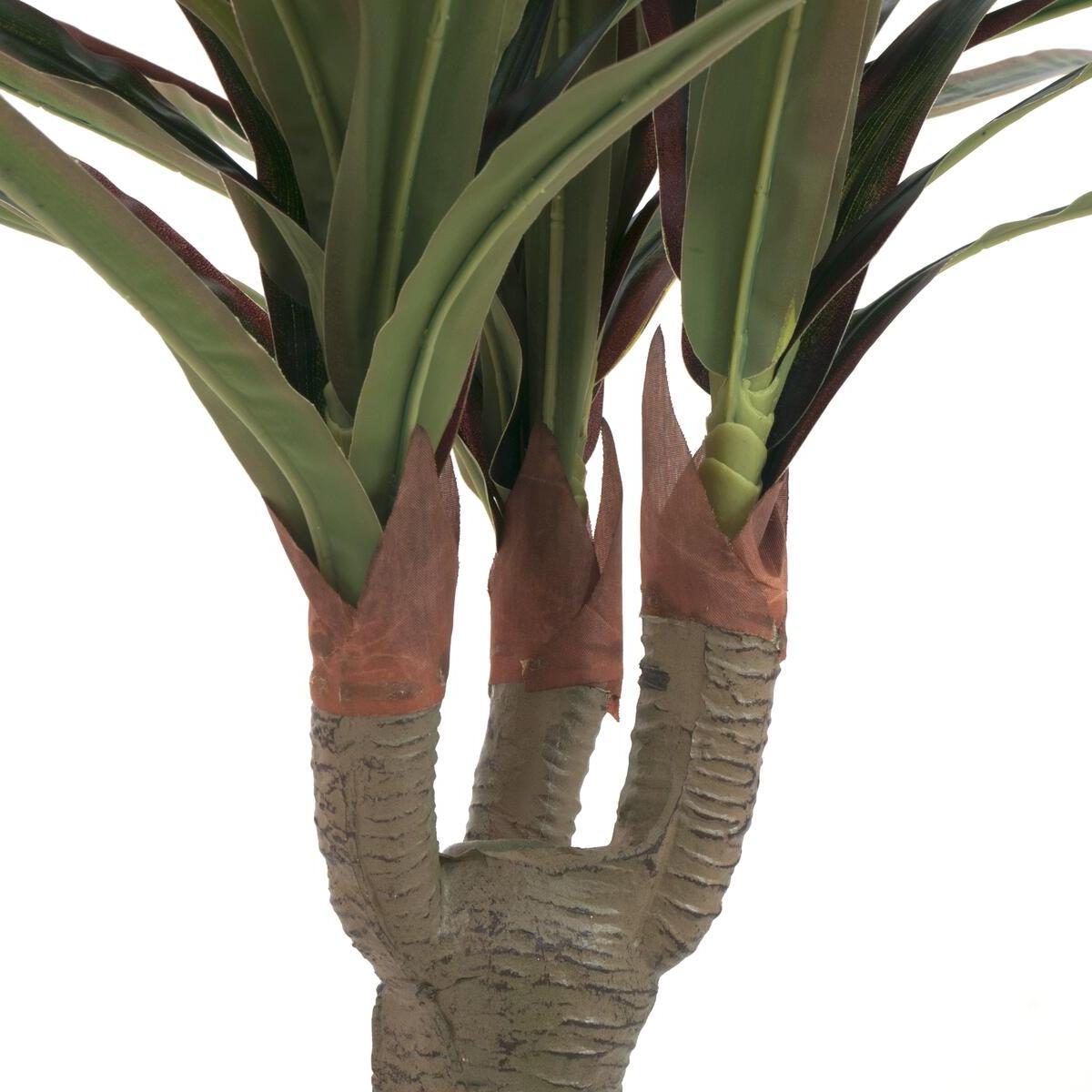 Detailaufnahme des Stamms der Dracaena 120 cm mit realistischer Struktur.