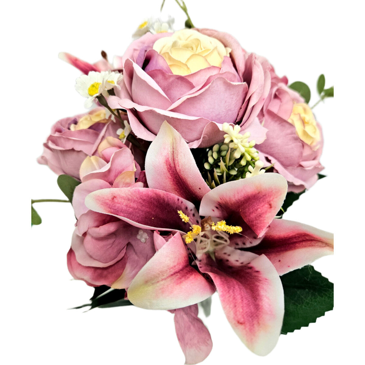 kuenstlicher-strauss-rosa-pfingstrose-lilie-hortensie-mit-vase-hochwertig-2